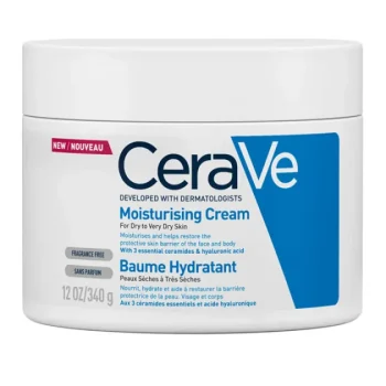 CeraVe Moisturizing Cream For Dry To Very Dry Skin 340g