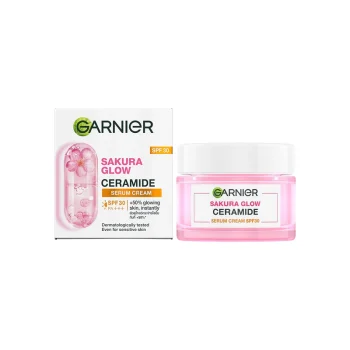 Garnier Sakura Glow Ceramide Serum Cream SPF 30