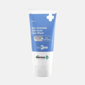 The Derma Co Sali-Cinamide Anti Acne Facewash - 80ml