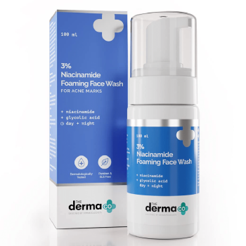 Derma Co 3% Niacinamide Foaming Face Wash for acne marks 100ml
