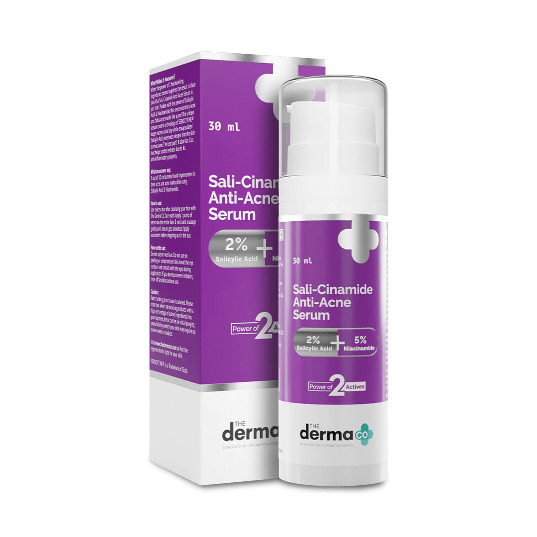 The Derma Co Sali-Cinamide Anti-Acne Serum -  30ml